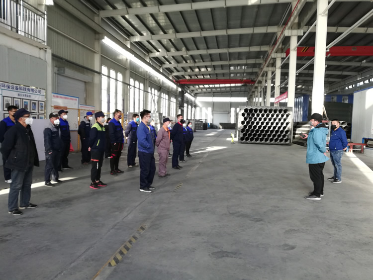 河北威美環保已全面復工,濕電脫硫設備可正常接單