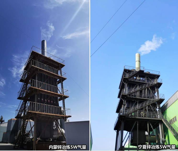 濕電除塵器處理的煙氣為鋅焙砂煙氣，煙氣量50000m3/h，設計氣速為1m/s，除塵效率＞90%